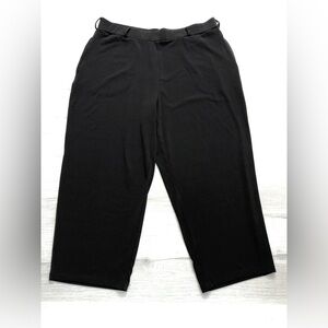 Susan Graver Men's Elegant Black Dress Pants